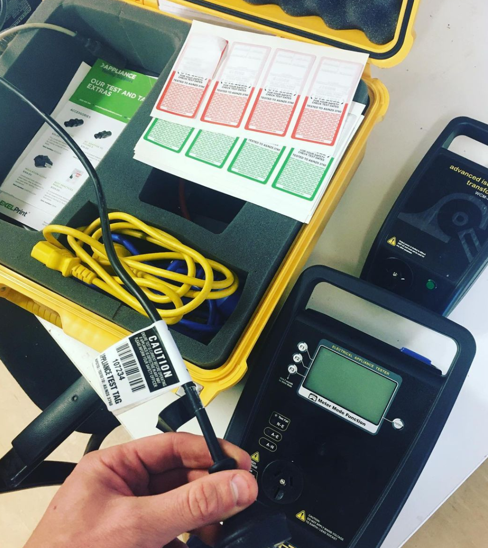 electrical test and tag
